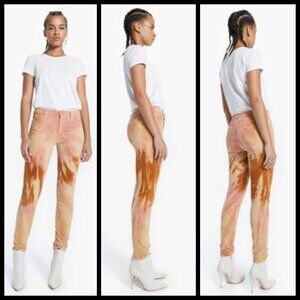 💕MOTHER💕 High Waisted Looker Pants ~ Tie Dye 26